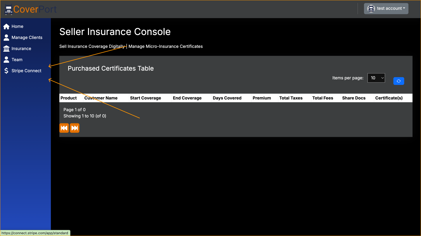 Image for Being Stripe Connect Process